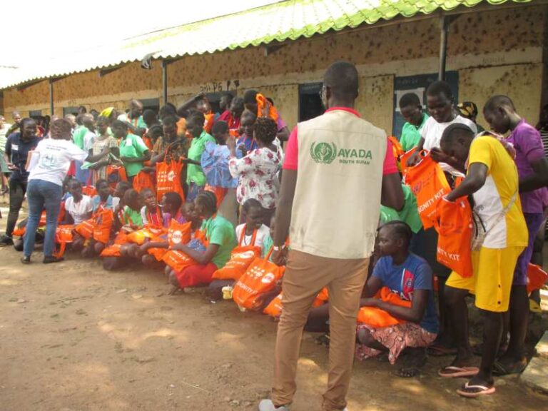 Dignity Kits distribution to the IDPs and Host community in Jur River County, Western Bahr el Ghazal State, South Sudan