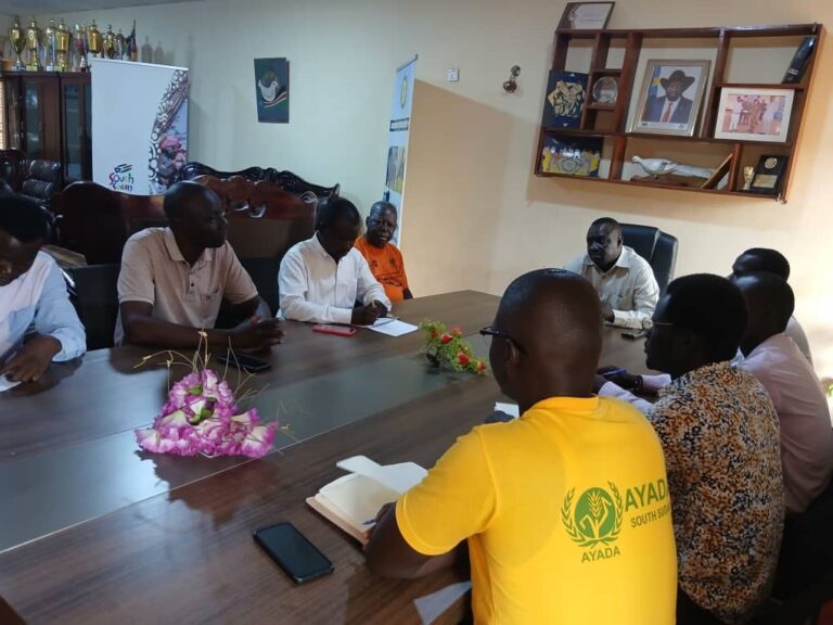 Stakeholders engagement meetings to identify the existing youth structures for renovation in Jur River County, Western Bahr el Ghazal State